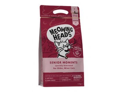 MEOWING HEADS Senior Moments 1,5kg