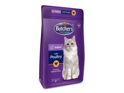 Butcher's Cat Pro Series Indoor s drůbežím 800g