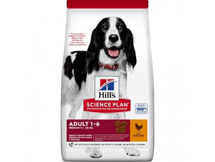 Hill's Science Plan Canine Adult Chicken Dry 14 kg