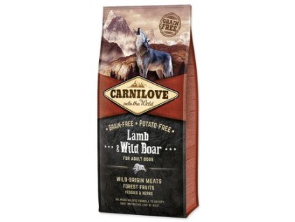 CARNILOVE Lamb & Wild Boar for Dog Adult