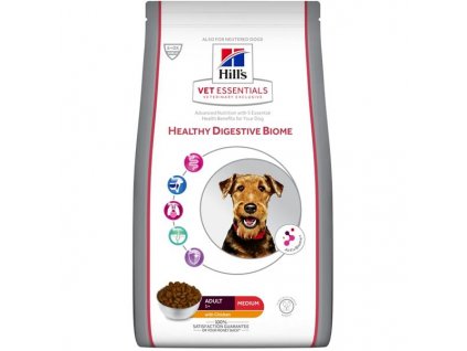 Hill's VetEssentials Canine Adult Healthy Digestive Biome Medium Dry 2 kg
