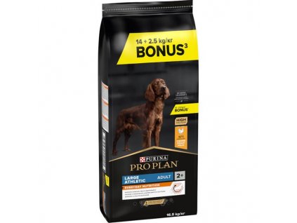 Pro Plan Dog Adult Large Athletic Everyday Nutrition kuře 14+2,5 kg zdarma