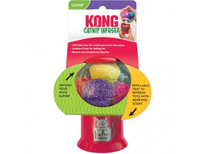 Hračka cat catnip infuzer KONG