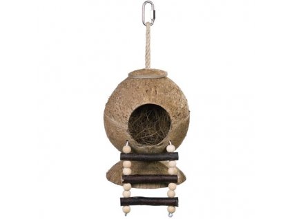 Domek kokos křeček se žebříkem Nobby 31x 11,5cm