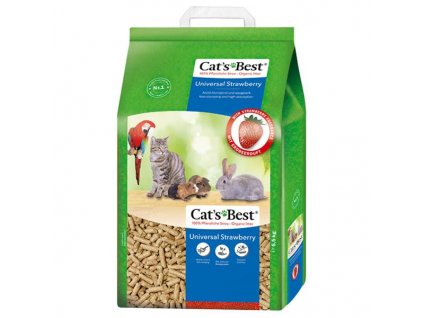 Podestýlka Cat´s Best Universal jahoda 10 l