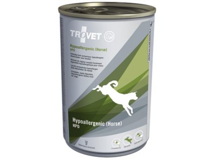 Trovet Canine HPD Hypoallergenic Horse konzerva 400 g