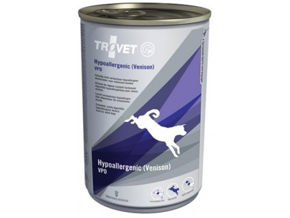 Trovet Canine VPD Hypoallergenic Venison konzerva 400 g