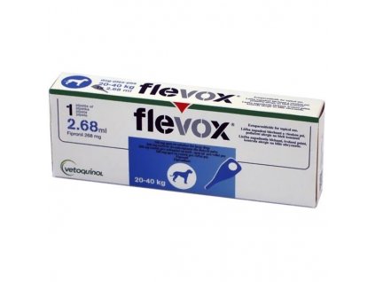 Flevox L 268mg spot-on dog a.u.v. sol 1 x 2,68 ml ( 20-40 kg )