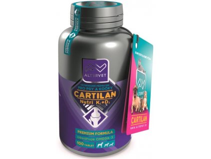 Cartilan nutri K2+D3 100tbl.