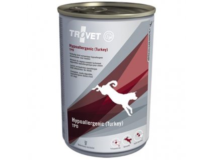 Trovet Canine TPD Hypoallergenic konzerva Turkey 400 g