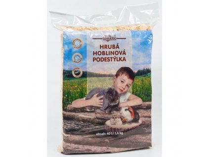 Podestýlka hlod. hobliny hrubé Limara 40 l/1,6kg