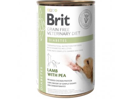 Brit Veterinary Diets Dog konz. Diabetes 400g