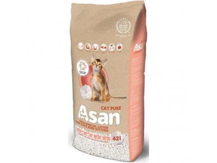 Podestýlka cat Asan - Pure 42l