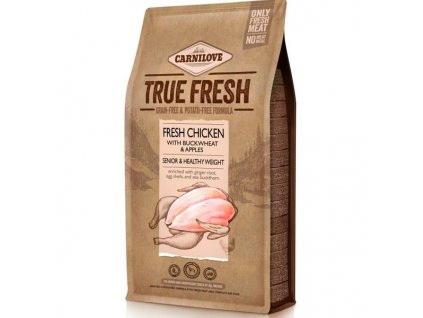 Carnilove Dog True Fresh Chicken Senior & Healthy Weight  11,4 kg