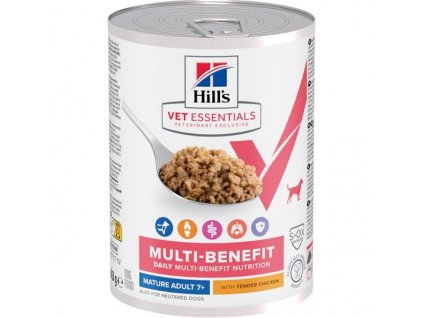 Hill's VetEssentials MULTI-BENEFIT Mature konzerva pro psy Adult/Senior 363 g