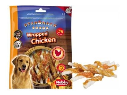 Nobby pamlsek - StarSnack Barbecue Wrapped Chicken 12,5 cm, 375 g