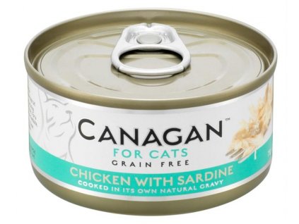 Canagan Cat konz. - Kuře a sardinky 75 g