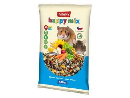 Darwin's Drobný Hlodavec Happy mix 500g