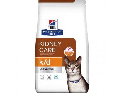 Hill's Prescription Diet Feline k/d tuňák Dry 0,4 kg