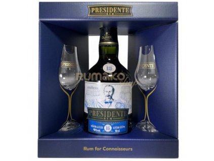 Rum Presidente 15 Sistema Solera 40% 0,7l - dárk. sada