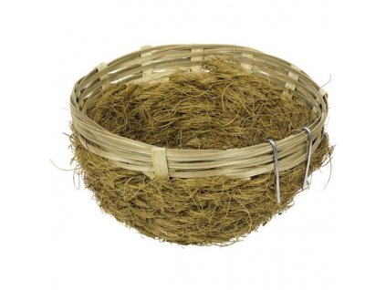 Hnízdo pro ptáky proutěné Nobby 8 x 12 cm