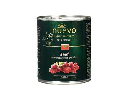 Nuevo pes adult Hovězí konz. 800g