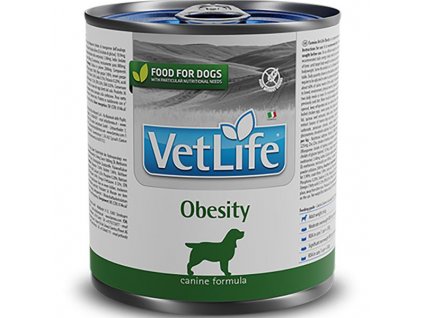 Vet Life Natural Canine konz. Obesity 300 g