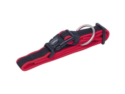 Obojek nylon Mesh Preno 25-35cm x 15-20mm červený Nobby
