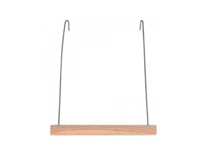 Hračka pták dřevo Houpačka Nobby 12 x 13 cm