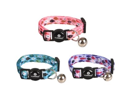 Obojek kitten Minou 15-22cm mix barev Flamingo
