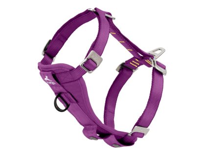 Postroj pro psa do auta Kurgo True Fit Enhanced Strenght bezpecnostni s autopasem deep violet S 0412202414300913565