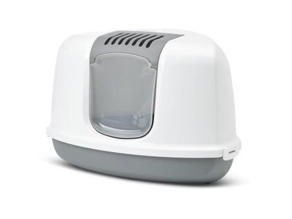 WC kryté rohové Nestor Corner, šedá Savic 58,5x45,5x40 cm