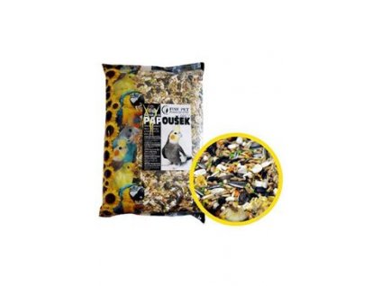 FINE PET Super Mix Malý papoušek 800g