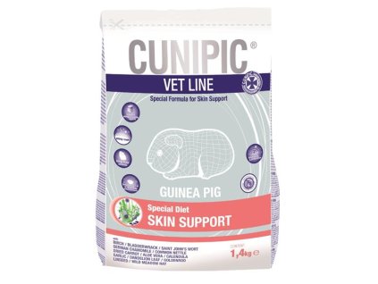 Cunipic VetLine Guinea Pig Skin support 1,4 kg