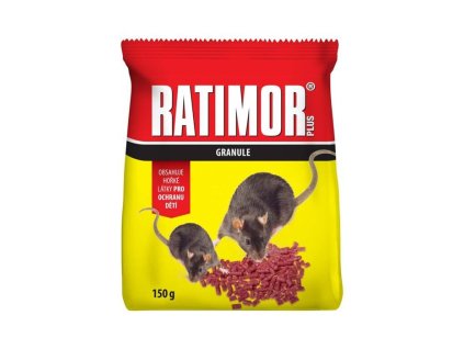 ratimor bromadiolon granule 150g sacek