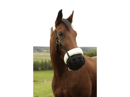 Pastevní náhubek Covalliero s beránkem