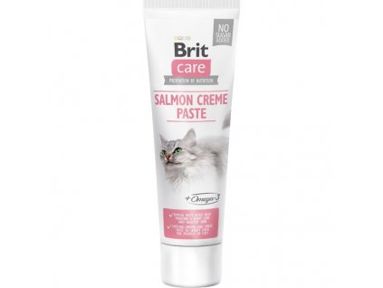 108694 brit care cat paste salmon creme 100 g
