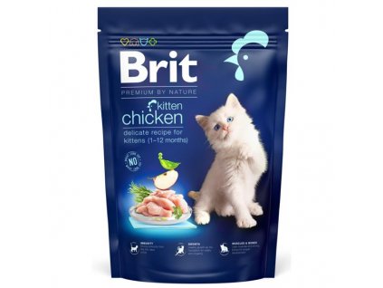 109117 brit premium by nature cat kitten chicken 800 g
