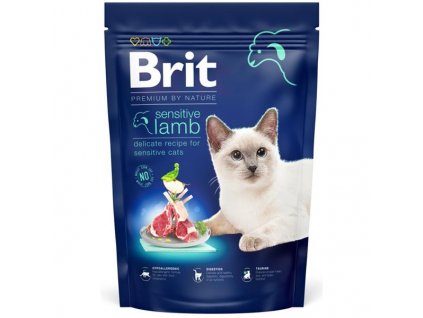 109138 brit premium by nature cat sensitive lamb 800 g