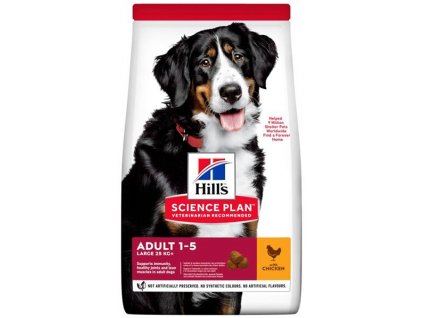 107302 hill s science plan canine adult large breed chicken dry 18 kg