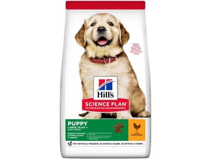 107701 hill s science plan canine puppy large breed chicken value pack dry 16 kg