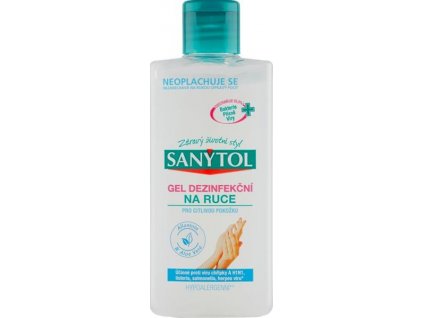 117161 sanytol dezinfekcni gel na ruce sensitive 75 ml
