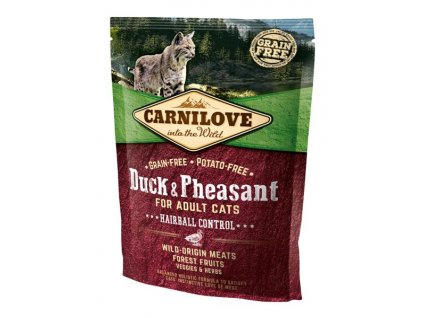 105343 carnilove duck pheasant for adult cats 400 g