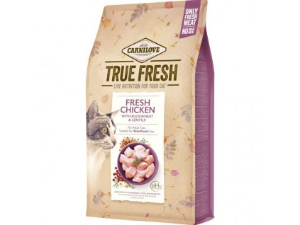 110098 carnilove true fresh cat chicken 1 8 kg