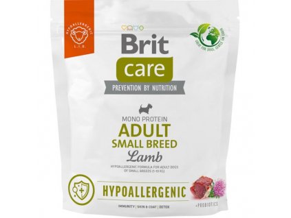 111574 brit care dog hypoallergenic adult small breed 1 kg