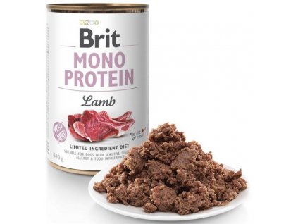 106252 brit mono protein lamb 400 g