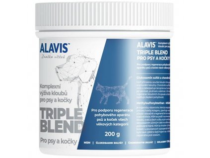 108436 alavis triple blend pro psy a kocky 200 g prasek