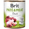 116591 utulek dogplanet brit pate meat duck 800 g