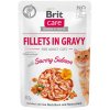 117020 zatoulane stesti brit care cat fillets in gravy with savory salmon 85 g