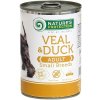 105421 nature s protection dog konzerva small dogs veal duck 400 g